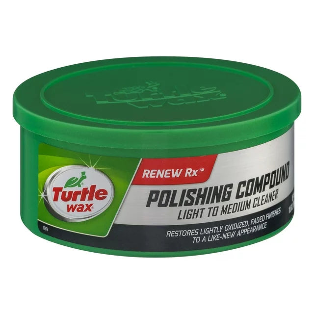 Turtle Wax Renew Rx Polishing Compound Light To Medium Cleaner, 10.5 OZ