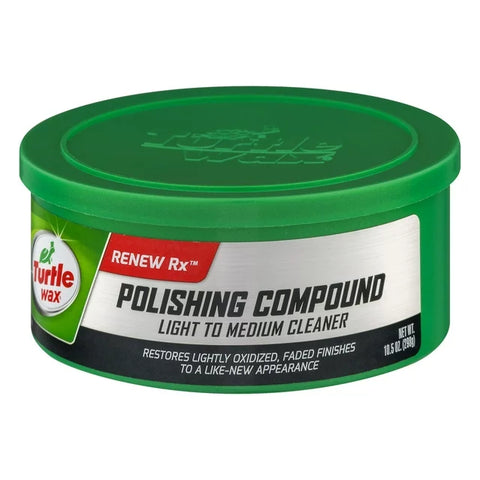 Turtle Wax Renew Rx Polishing Compound Light To Medium Cleaner, 10.5 OZ