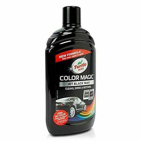 Turtle Wax Colour Magic Jet Black Car Polish 500ml