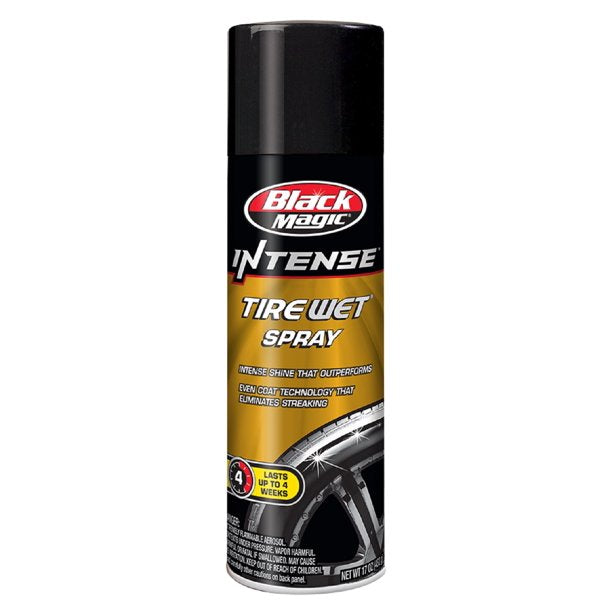 Black Magic Intense Tire Wet Aerosol 17oz. Tire Shine