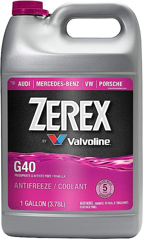 Zerex G40 Concentrate Antifreeze/Coolant 1 GA, Case of 6