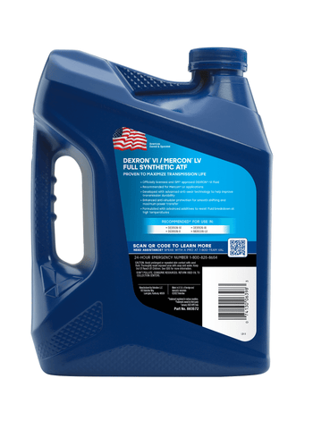 Valvoline ATF Dexron VI/Mercon LV Full Synthetic , 1 Gallon