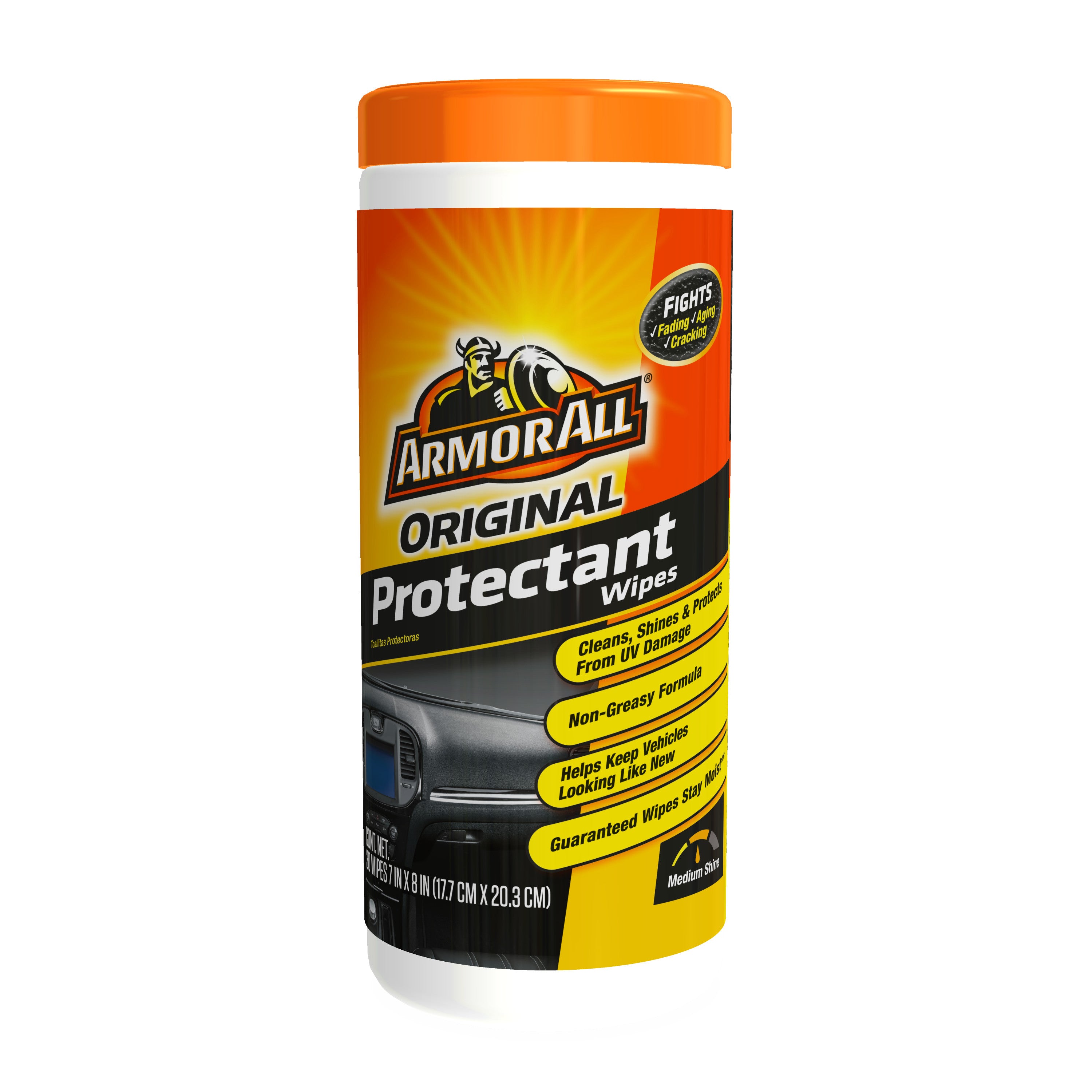 Armor All Original Formula Car Protectant Wipes (30 Count)