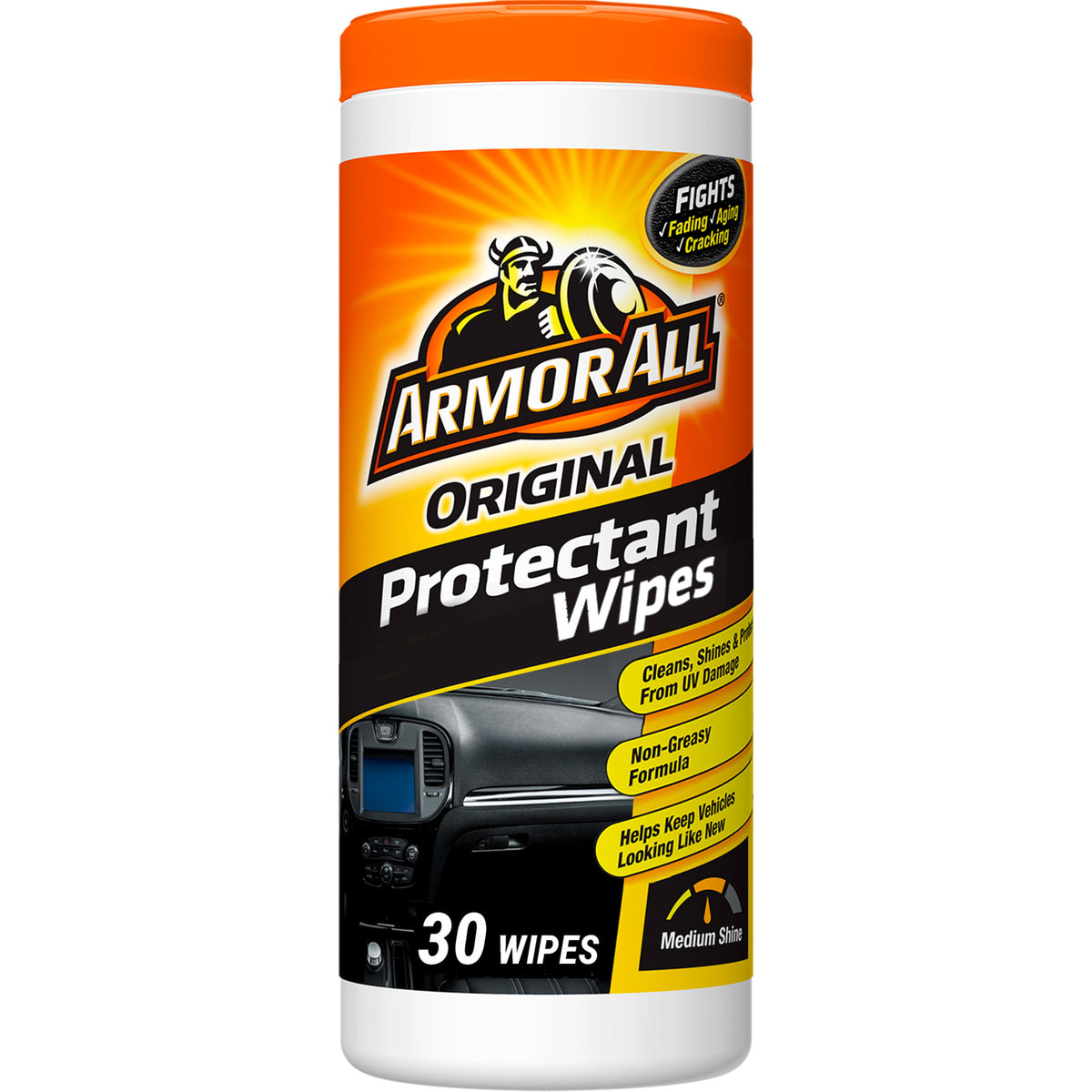 Armor All Original Formula Car Protectant Wipes (30 Count)