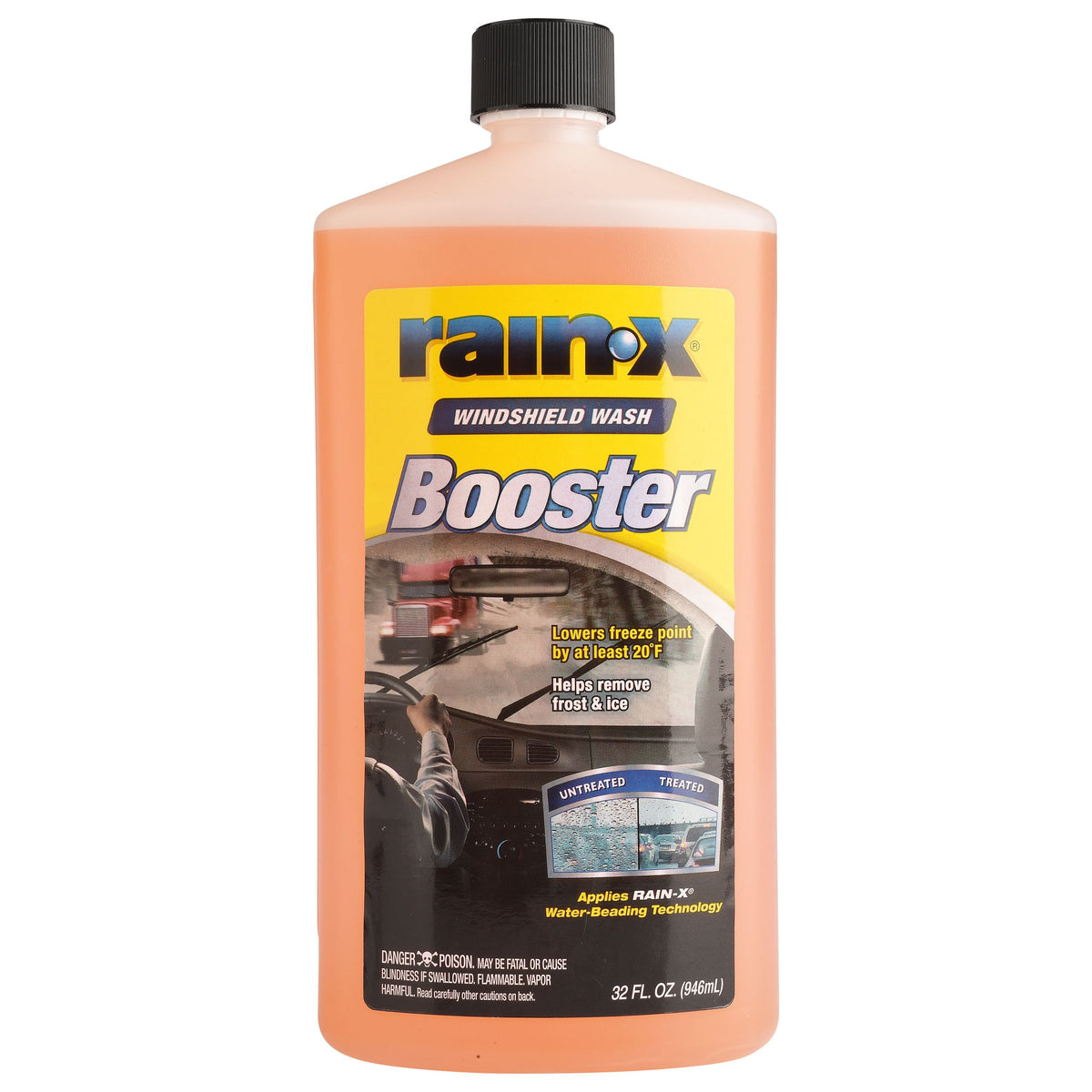 Rain-X Windshield Washer Booster, 32 Fl. Oz.