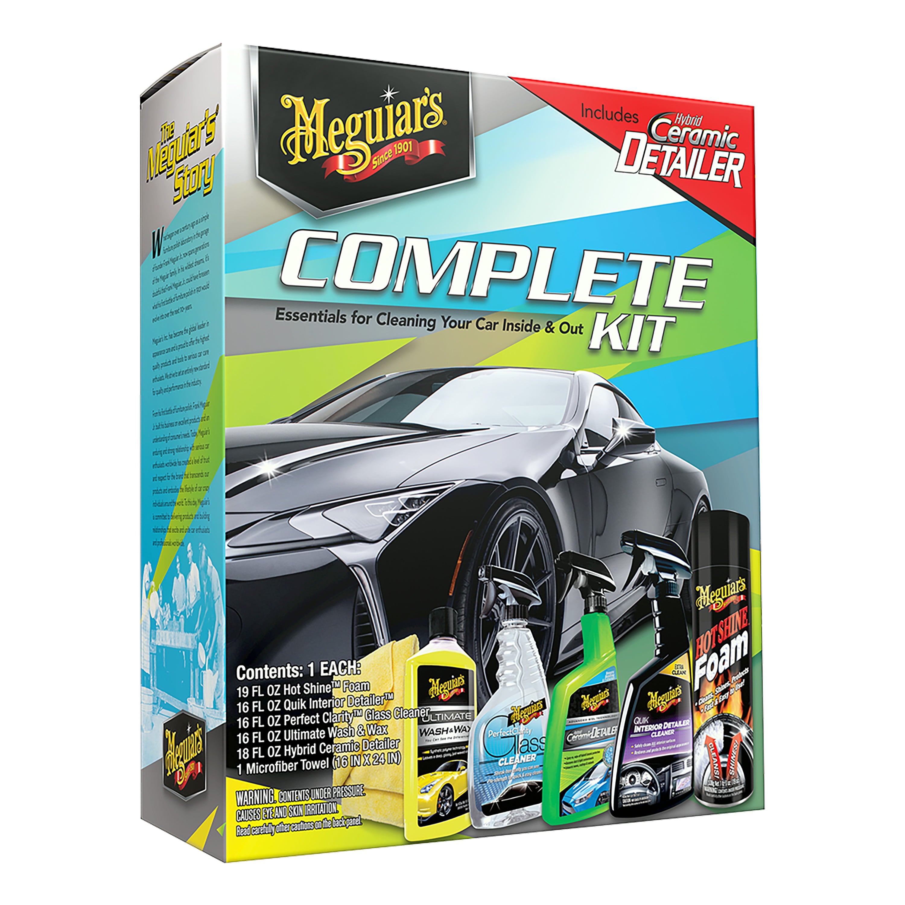 Meguiar's Complete Car Care Kit, G55208