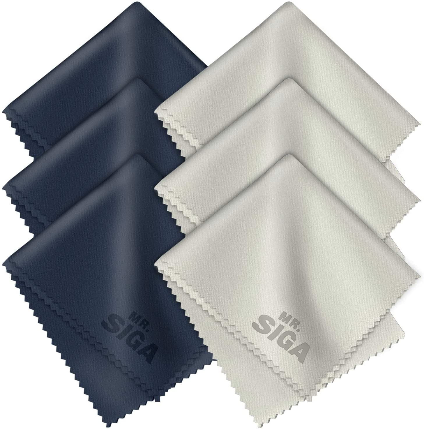 MR.Siga Premium Microfiber Cleaning Cloths for Glasses