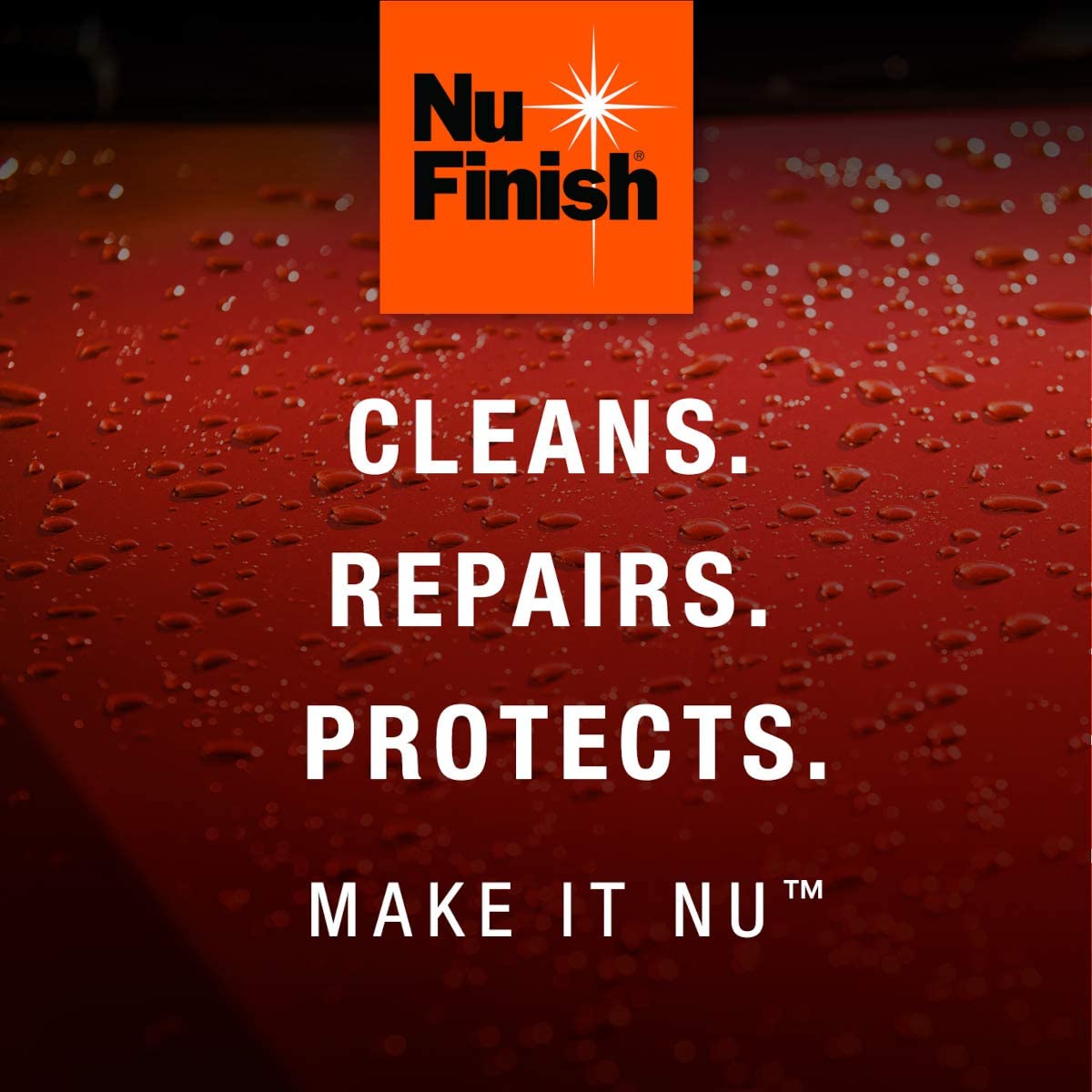 Nu Finish 4 Piece Car Care Kit, All in One Complete Car Care Kit, Includes Scratch Doctor Scratch Remover, Car Polish, and 2 Microfiber Cloths