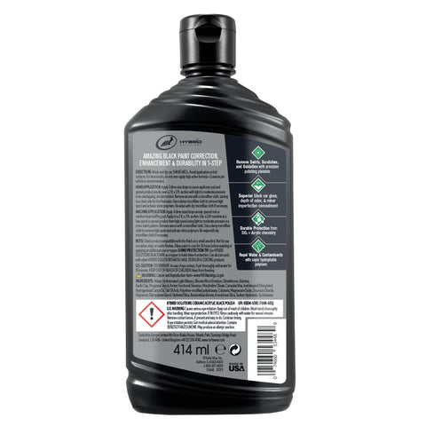 Turtle Wax Hybrid Solutions Ceramic Acrylic Black Polish 14 oz