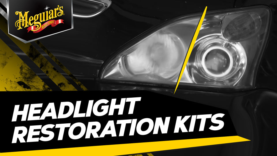 Meguiar's Two Step Headlight Restoration Kit, Clear – Cleaning Solution, 4 Count (1 Pack)