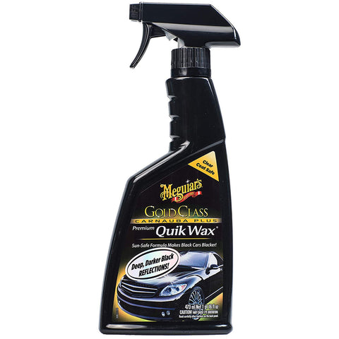 Meguiar's G7716 Gold Class Carnauba Plus Premium Quick Wax - 16 Oz Spray Bottle