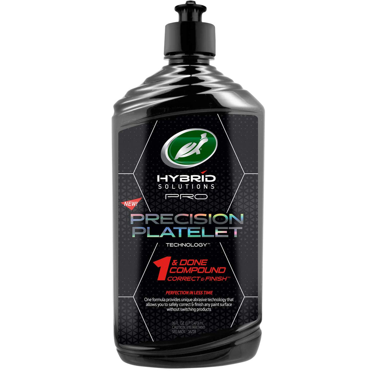 Turtle Wax 53478 Hybrid Solutions Pro 1 and Done Compound Correct and Finish, 16 oz.