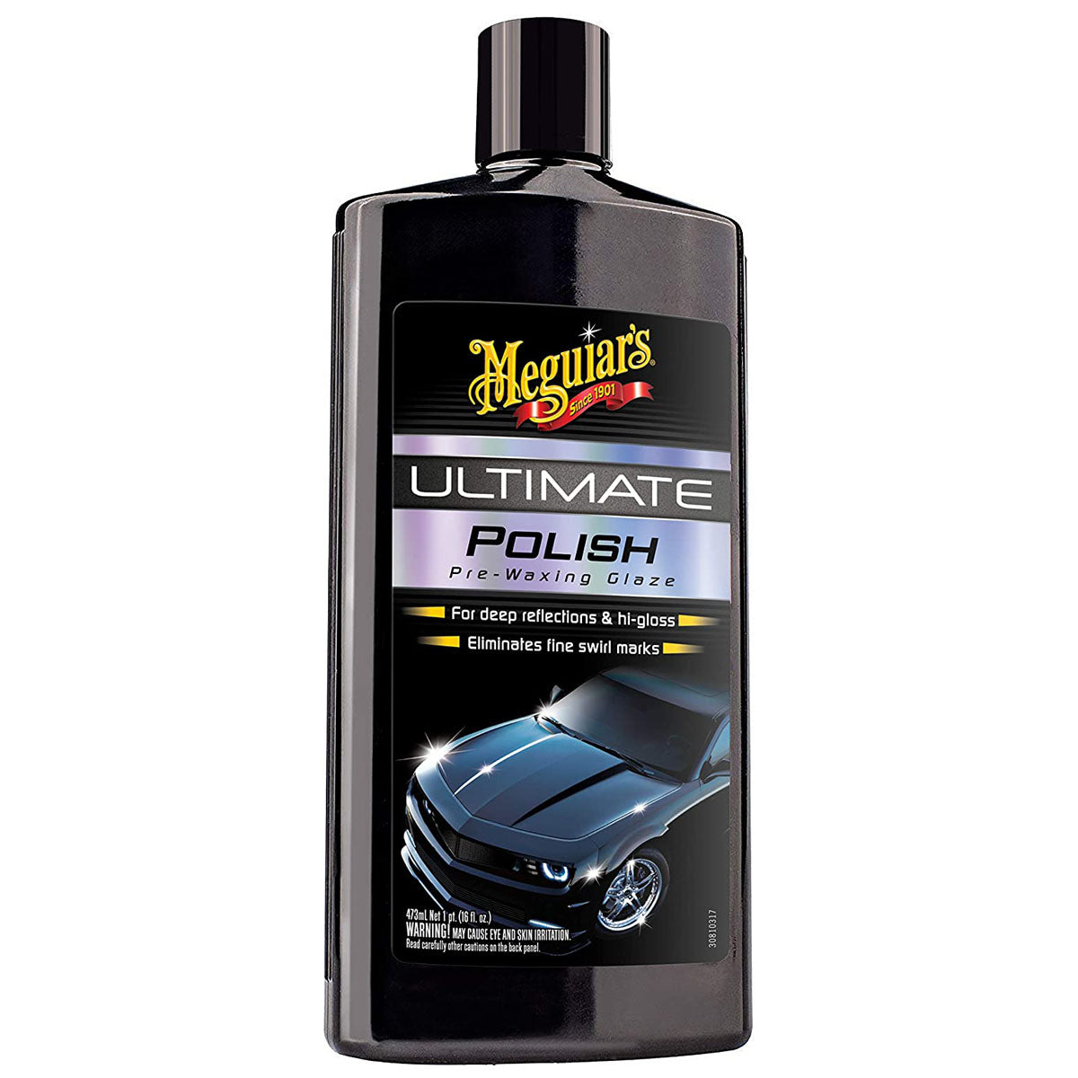 Meguiar's Ultimate Polish, High-Gloss Pre-Wax Car Polish - 20 Oz Bottle