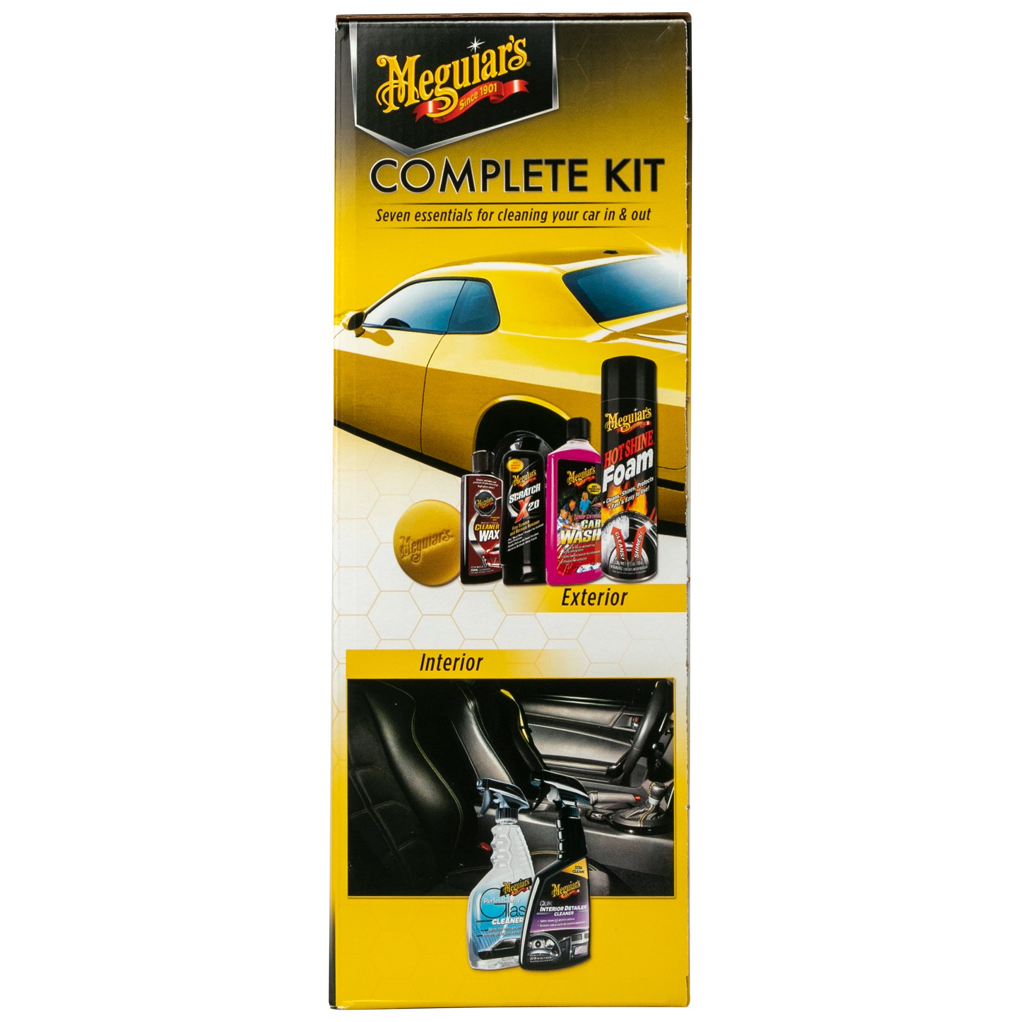 Meguiar's Complete Car Care Kit, G19900, Kit