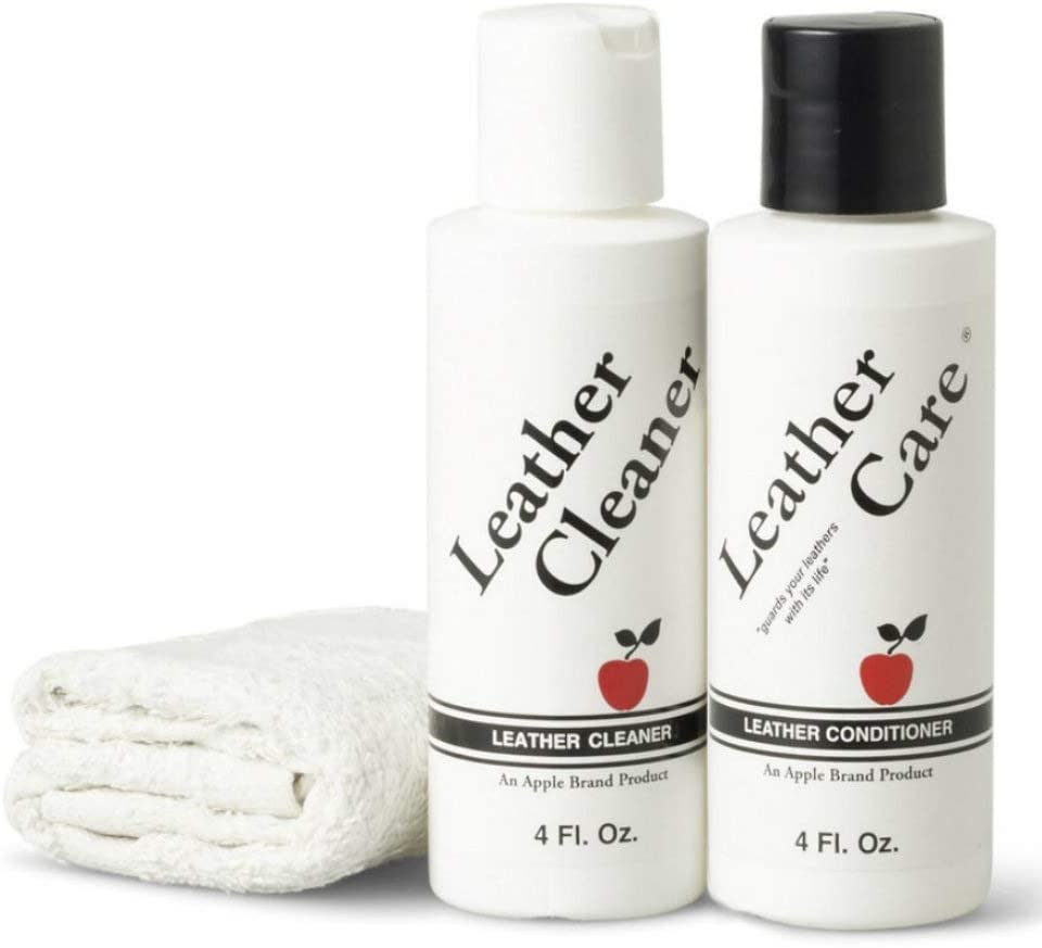 Apple Brand Leather Care Kit Cleaner & Conditioner