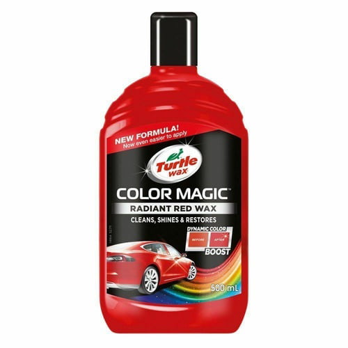 Turtle Wax 52711 Color Magic Car Paintwork Polish & Shine 500ml Red