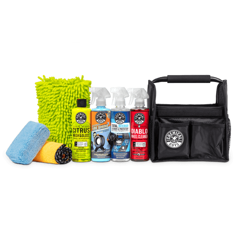 Chemical Guys Supreme Detailing Essentials Kit with Detailing Storage Caddy