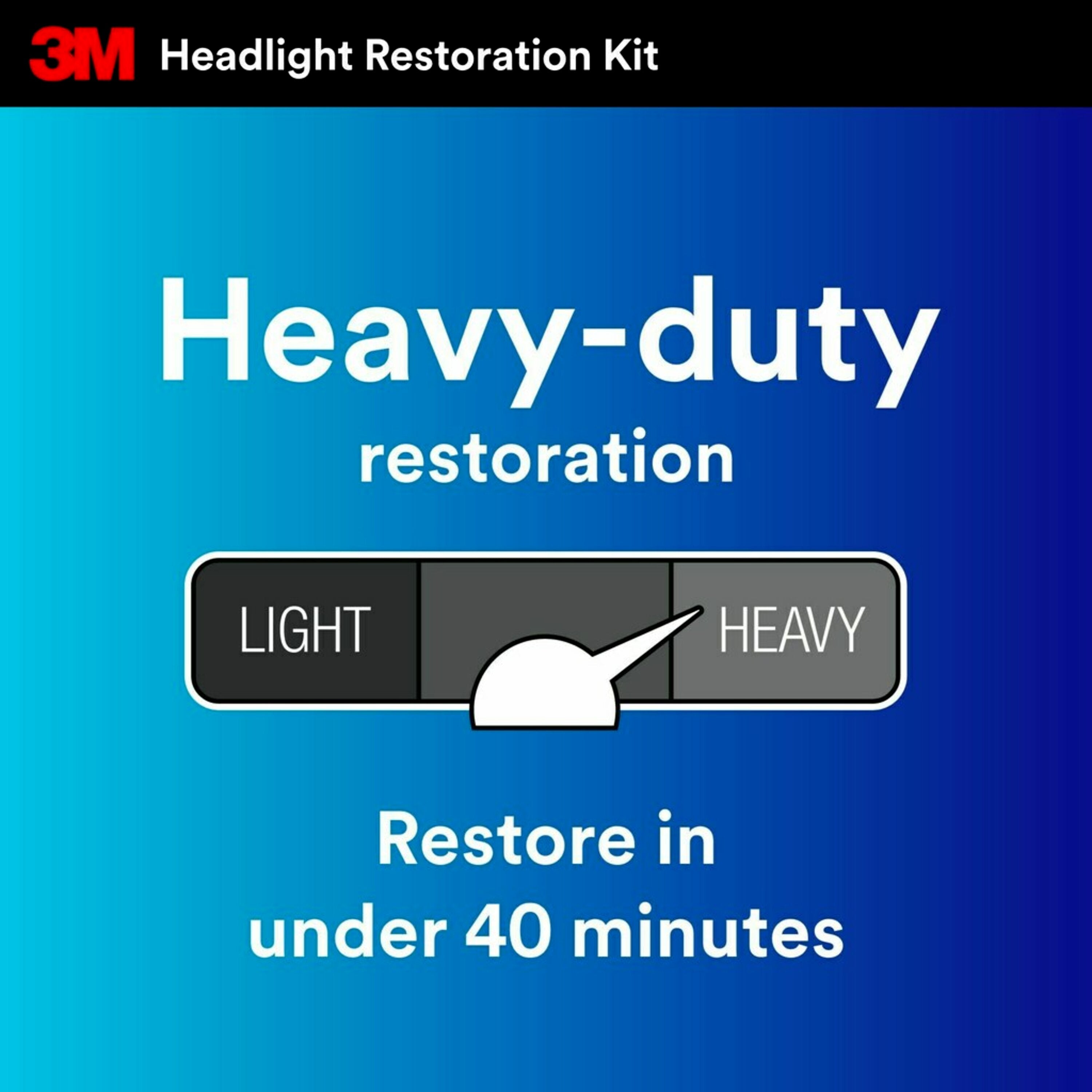 3M Ultra Headlight Restoration Kit 39195