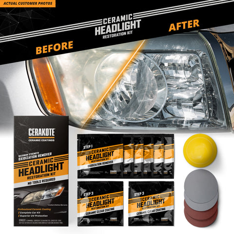 CERAKOTE Ceramic Headlight Restoration Kit