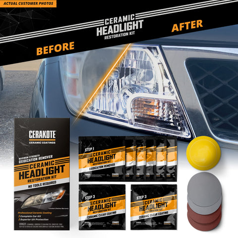 CERAKOTE Ceramic Headlight Restoration Kit