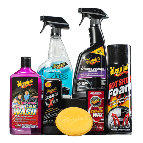 Meguiar's Complete Car Care Kit, G19900, Kit